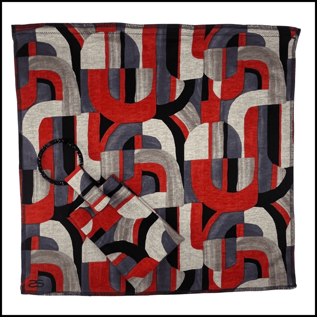 Red Deco Seatsquare - Luxurious Portable Seat Cover