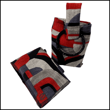 Red Deco Seatsquare - Luxurious Portable Seat Cover