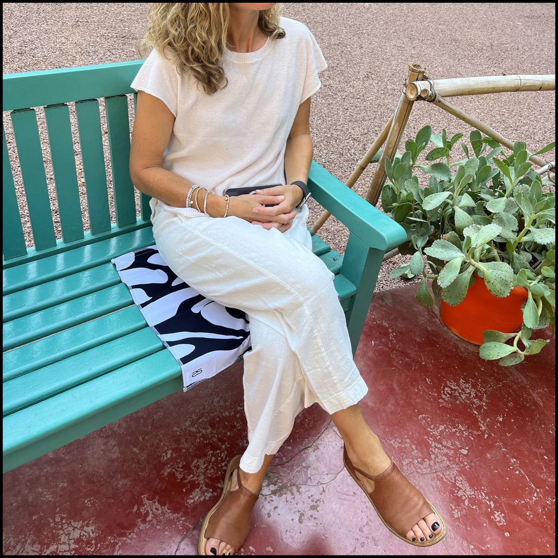 Capri Seatsquare - Luxurious Portable Seat Cover & Carry Bag