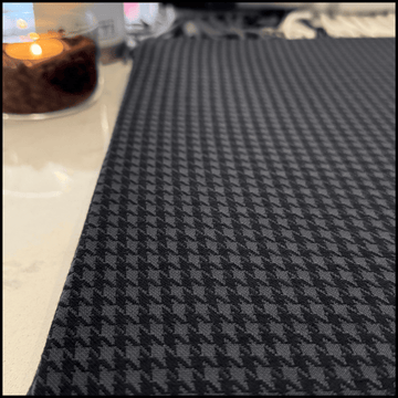 Houndstooth Kushee - Luxurious Portable Seat Cushion