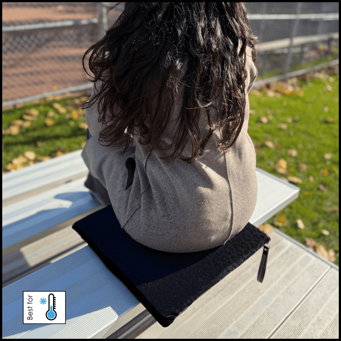 Black Jaguar Kushee - Luxurious Portable Seat Cushion