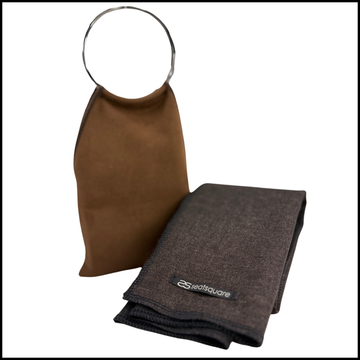 Mocaccino Seatsquare - Luxurious Portable Seat Cover & Carry Bag